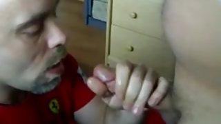 به اندازه کافی داغ نوه نیم ساعت برای طلاق در blowjobs فیلم